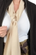 Cachemire et Soie pull homme scarva beige 170x25cm